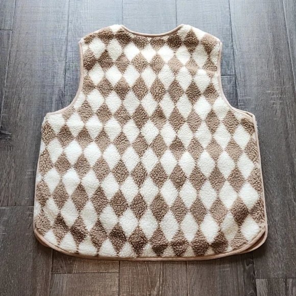🍁 Pangdoudou plush fleece Vest 🍁 - Picture 2 of 5
